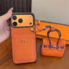 Hermes H-Motif Cardholder Phone Case Set with Earphone Pouch - Ref. PCHERMES0068