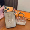 Hermes H-Motif Cardholder Phone Case Set with Earphone Pouch - Ref. PCHERMES0070