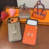 Hermes H-Motif Cardholder Phone Case Set with Earphone Pouch - Ref. PCHERMES0070