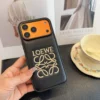 Loewe Full-Cover Phone Case with Gold-Tone Foil Detailing - Ref. PCLOEWE0008