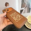 Loewe Full-Cover Phone Case with Gold-Tone Foil Detailing - Ref. PCLOEWE0010