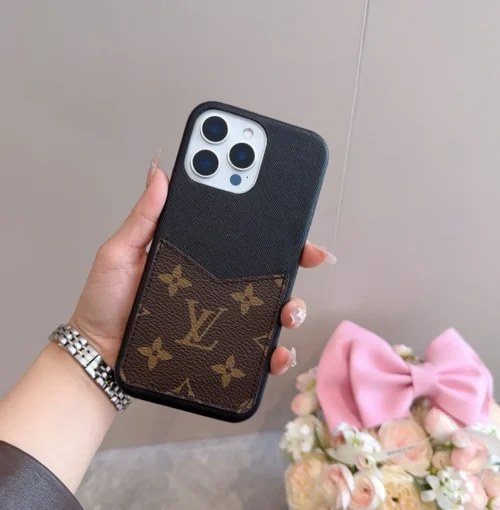 Louis Vuitton Monogram Panel Phone Case with Card Slot - Ref. PCLV0005