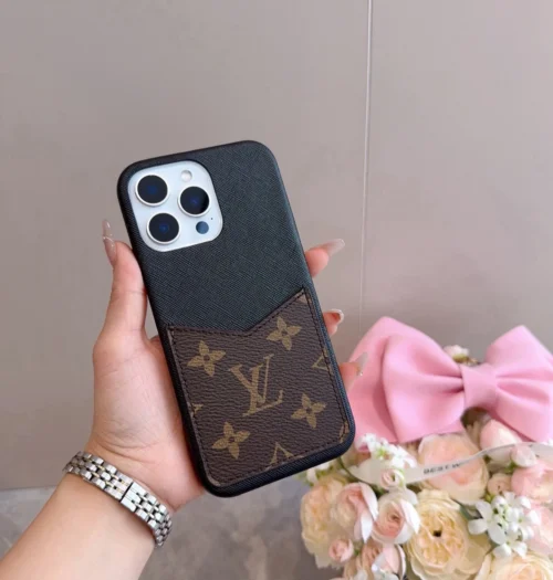 Louis Vuitton Monogram Panel Phone Case with Card Slot - Ref. PCLV0005