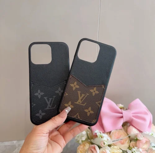 Louis Vuitton Monogram Panel Phone Case with Card Slot - Ref. PCLV0011