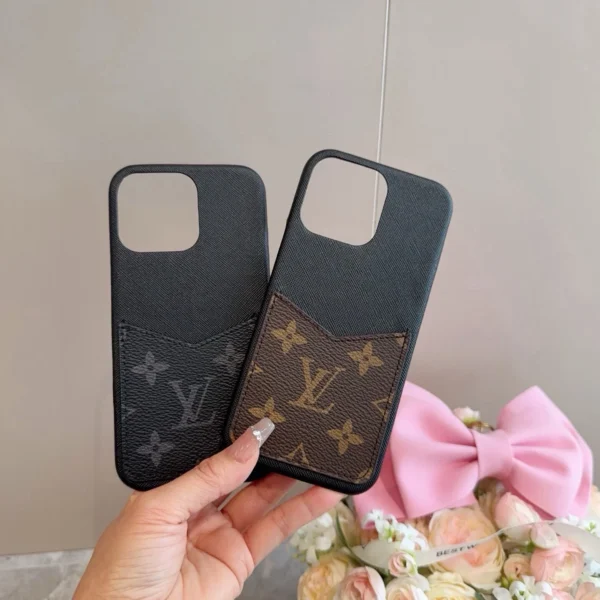 Louis Vuitton Monogram Panel Phone Case with Card Slot - Ref. PCLV0011