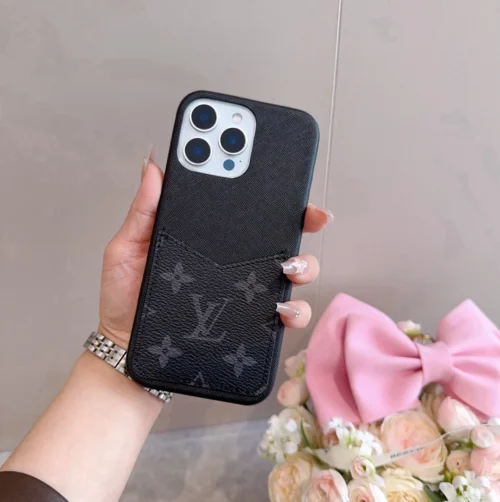 Louis Vuitton Monogram Panel Phone Case with Card Slot - Ref. PCLV0011