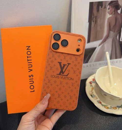 Louis Vuitton Cosmic Orange Series Phone Case for iPhone - Ref. PCLV0023