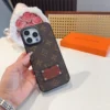 Louis Vuitton Monogram Full-Cover Phone Case with a Leather-Look Finish - Ref. PCLV0035
