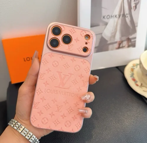 Louis Vuitton Leather-Look Full-Cover Phone Case with Precision Cutouts - Ref. PCLV0051