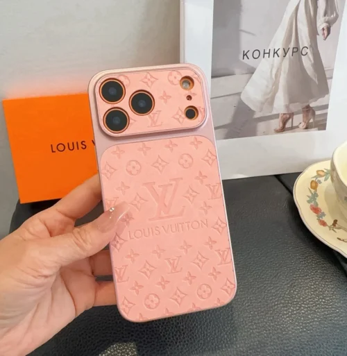 Louis Vuitton Leather-Look Full-Cover Phone Case with Precision Cutouts - Ref. PCLV0051