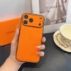 Louis Vuitton Leather-Look Phone Case with Full-Wrap Edges and Precision Cutouts - Ref. PCLV0053