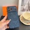 Louis Vuitton Leather-Look Phone Case with Full-Wrap Edges and Precision Cutouts - Ref. PCLV0055
