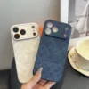 Louis Vuitton Leather-Look Phone Case with Full-Wrap Edges and Precision Cutouts - Ref. PCLV0055
