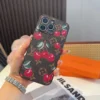 Louis Vuitton Murakami Cherry-Motif Phone Case with Full-Wrap Edges - Ref. PCLV0063