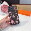 Louis Vuitton Murakami Cherry-Blossom Phone Case with Full-Wrap Edges - Ref. PCLV0065