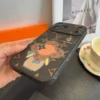Louis Vuitton Sunflower-Motif Leather-Look Phone Case with Full-Wrap Edges - Ref. PCLV0069
