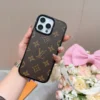 Louis Vuitton Monogram Leather-Look Phone Case for iPhone - Ref. PCLV0075