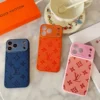 Louis Vuitton Cosmic Orange Phone Case with Camera-Frame Styling - Ref. PCLV0083