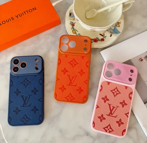 Louis Vuitton Cosmic Orange Phone Case with Camera-Frame Styling - Ref. PCLV0083