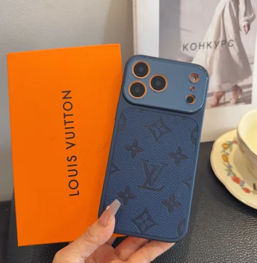 Louis Vuitton Cosmic Orange Phone Case with Camera-Frame Styling - Ref. PCLV0084