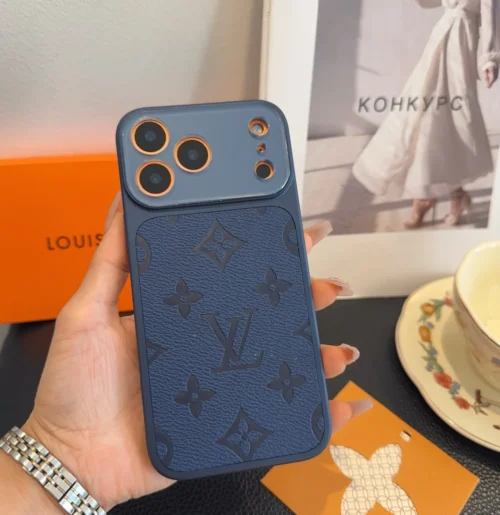 Louis Vuitton Cosmic Orange Phone Case with Camera-Frame Styling - Ref. PCLV0084