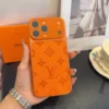Louis Vuitton Cosmic Orange Phone Case with Camera-Frame Styling - Ref. PCLV0093
