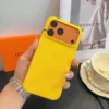 Louis Vuitton Cosmic Orange Embossed Pebbled Cowhide Phone Case - Ref. PCLV0099