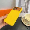 Louis Vuitton Cosmic Orange Embossed Pebbled Cowhide Phone Case - Ref. PCLV0106
