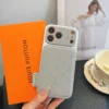 Louis Vuitton Cosmic Orange Glitter-Embossed Full-Cover Phone Case with Precision Cutouts - Ref. PCLV0112