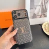 Louis Vuitton Cosmic Orange Glitter-Embossed Full-Cover Phone Case with Precision Cutouts - Ref. PCLV0113