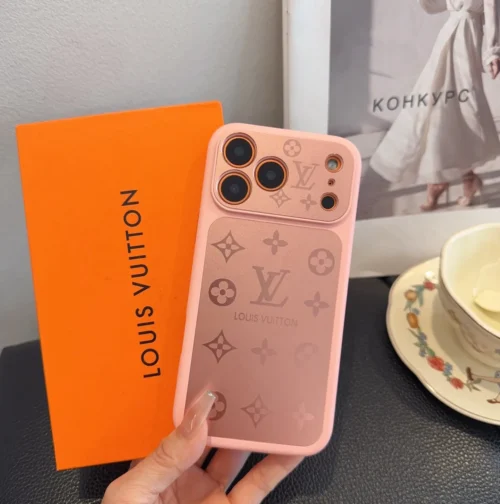 Louis Vuitton Cosmic Orange Full-Cover Phone Case with a Matte Finish - Ref. PCLV0127