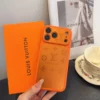 Louis Vuitton Cosmic Orange Full-Cover Phone Case with a Matte Finish - Ref. PCLV0138