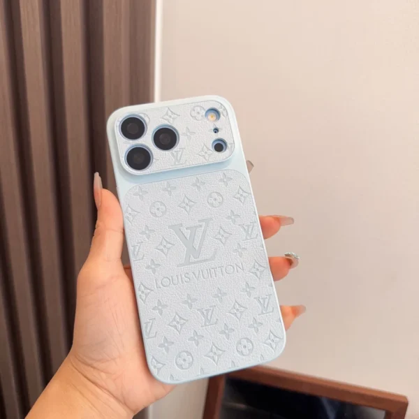 Louis Vuitton Precision-Cutout Phone Case - Burgundy and Glacier Blue Collection - Ref. PCLV0139