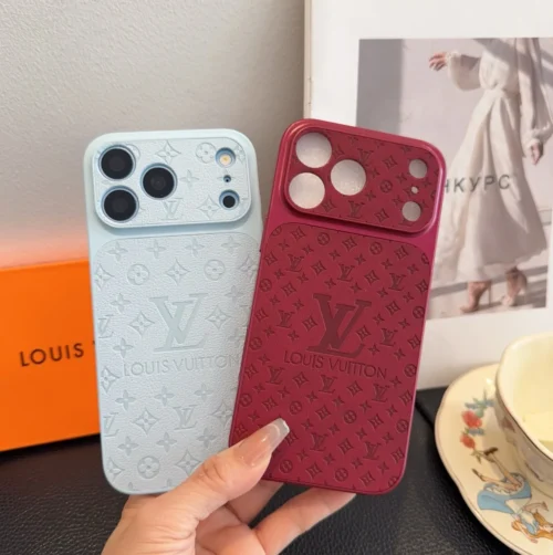 Louis Vuitton Precision-Cutout Phone Case - Burgundy and Glacier Blue Collection - Ref. PCLV0139