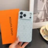 Louis Vuitton Precision-Cutout Phone Case - Burgundy and Glacier Blue Collection - Ref. PCLV0139