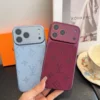 Louis Vuitton Precision-Cutout Phone Case - Burgundy and Glacier Blue Collection - Ref. PCLV0141