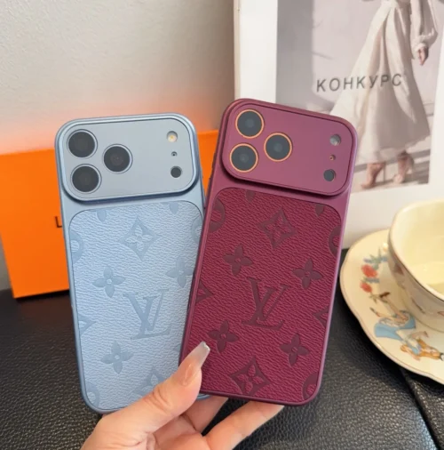 Louis Vuitton Precision-Cutout Phone Case - Burgundy and Glacier Blue Collection - Ref. PCLV0141