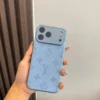 Louis Vuitton Precision-Cutout Phone Case - Burgundy and Glacier Blue Collection - Ref. PCLV0141