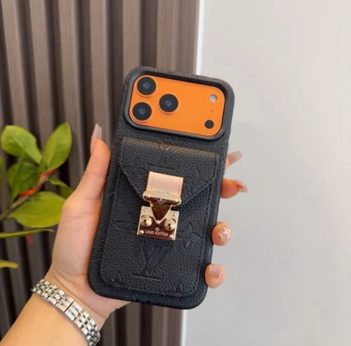 Louis Vuitton Classic Monogram Phone Case with Integrated Cardholder - Ref. PCLV0265