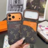 Louis Vuitton Classic Monogram Phone Case with Integrated Cardholder - Ref. PCLV0272