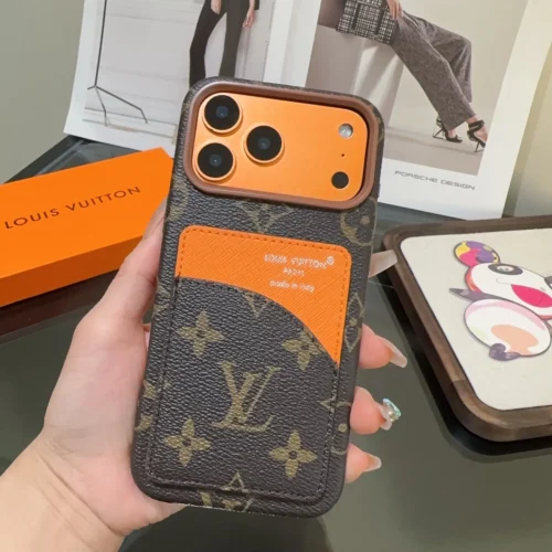 Louis Vuitton Classic Monogram Phone Case with Integrated Cardholder - Ref. PCLV0272