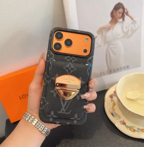 Louis Vuitton Classic Monogram Phone Case with Integrated Cardholder - Ref. PCLV0279