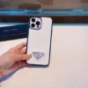 Prada Full-Cover Phone Case with Precision Cutouts for iPhone - Ref. PCPRADA0001