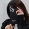 Prada Full-Cover Phone Case with Precision Cutouts for iPhone - Ref. PCPRADA0004