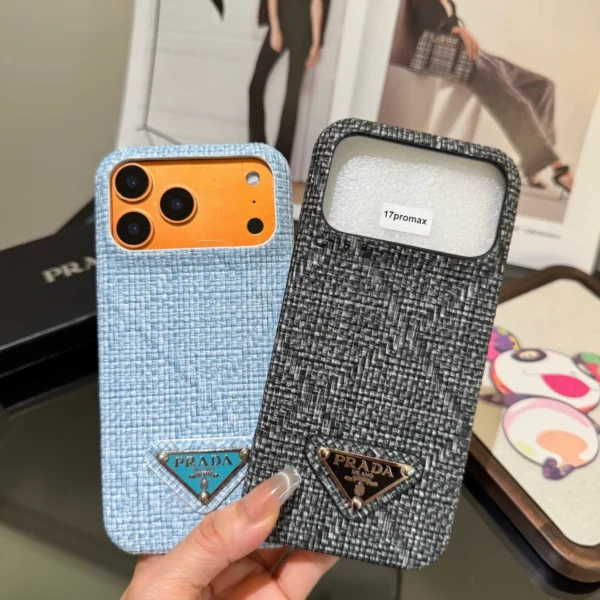 PCPRADA0008-01 Prada Phone Case with Precision Cutouts for iPhone - Ref. PCPRADA0008