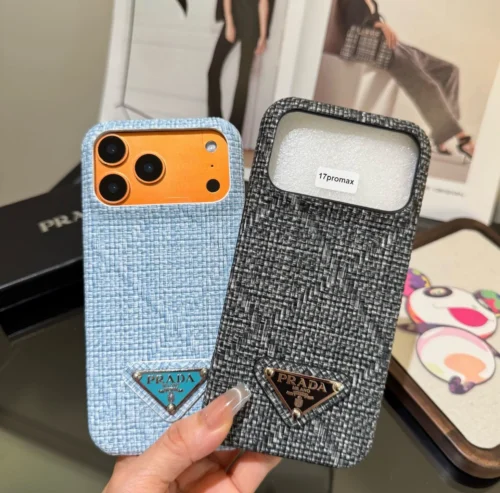 Prada Phone Case with Precision Cutouts for iPhone - Ref. PCPRADA0009