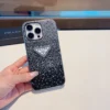 Prada Rhinestone Full-Cover Phone Case with Precision Cutouts - Ref. PCPRADA0016