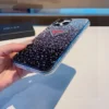 Prada Rhinestone Full-Cover Phone Case with Precision Cutouts - Ref. PCPRADA0020