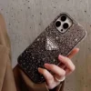 Prada Rhinestone Full-Cover Phone Case with Precision Cutouts - Ref. PCPRADA0021