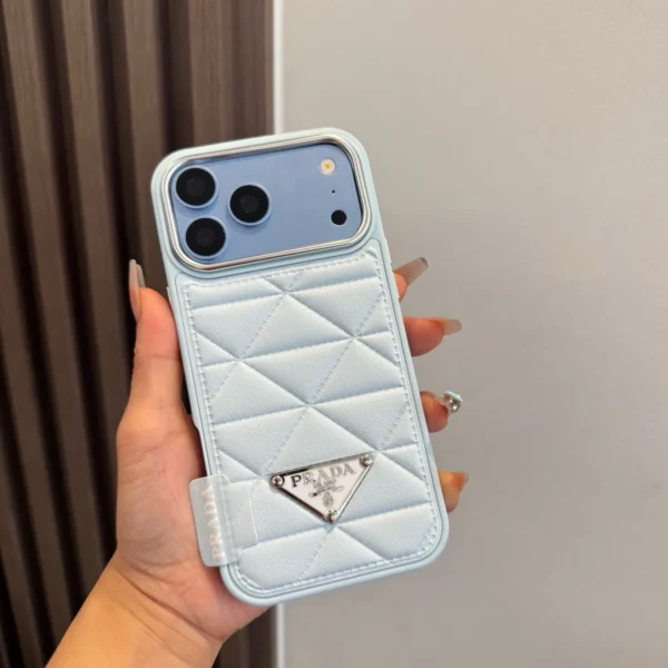 PCPRADA0037-01 Prada Soft Leather-Feel Phone Case with Card Slot and Precision Cutouts - Ref. PCPRADA0037